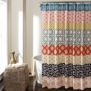 Bohemian Stripe Shower Curtain