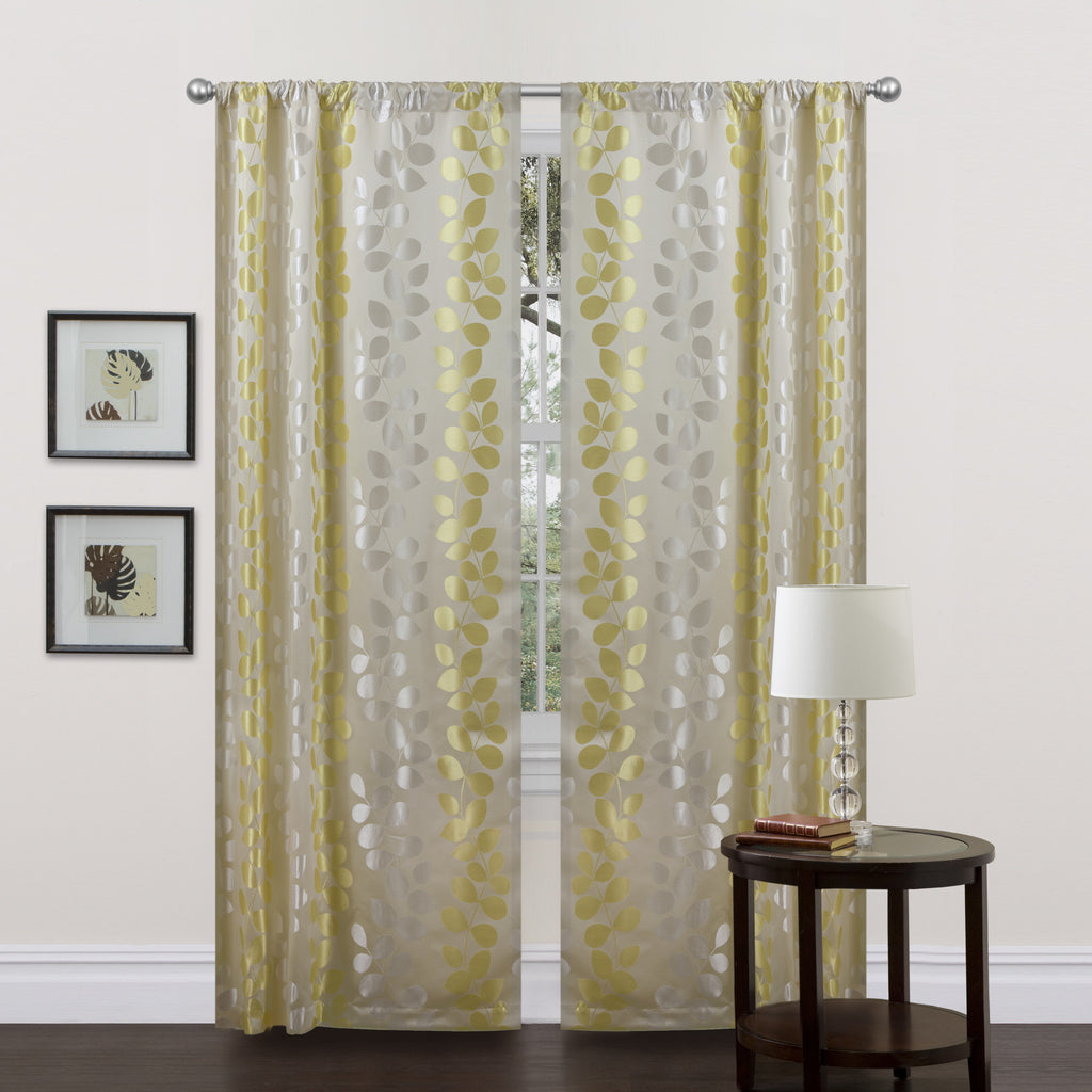 Teardrops Window Curtain (Pair)