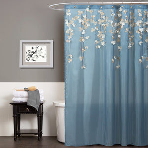 Flower Drops Shower Curtain