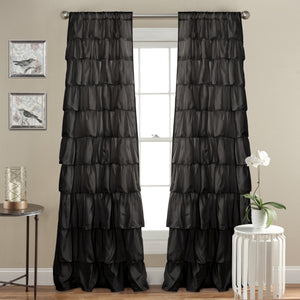 Ruffle Window Curtain