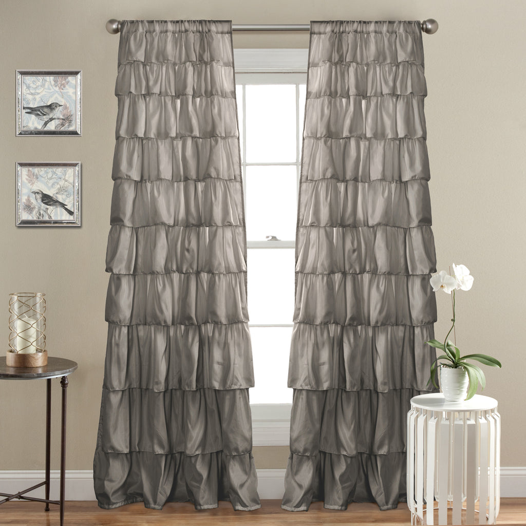 Ruffle Window Curtain