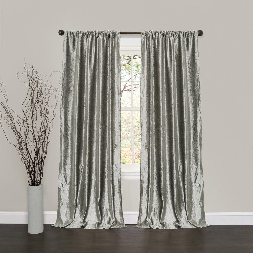 Velvet Window Curtain (Pair)