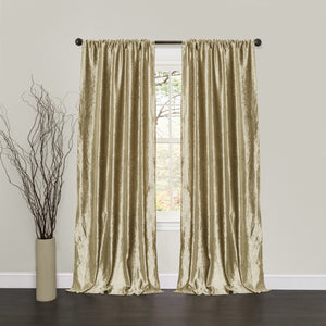 Velvet Window Curtain (Pair)