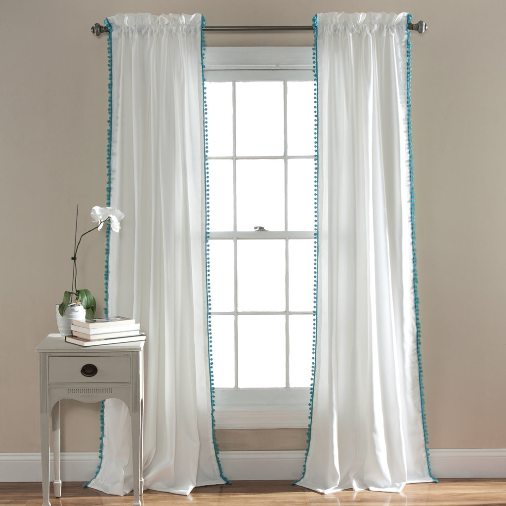 Pom Pom Window Curtain