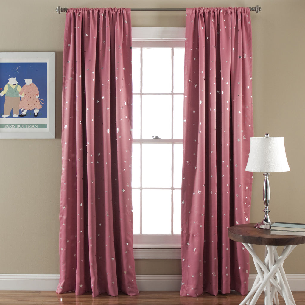 Star Window Blackout Curtain (Pair)