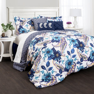 Floral Paisley 7 Piece Comforter Set