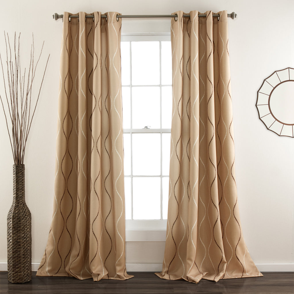 Swirl Window Curtains