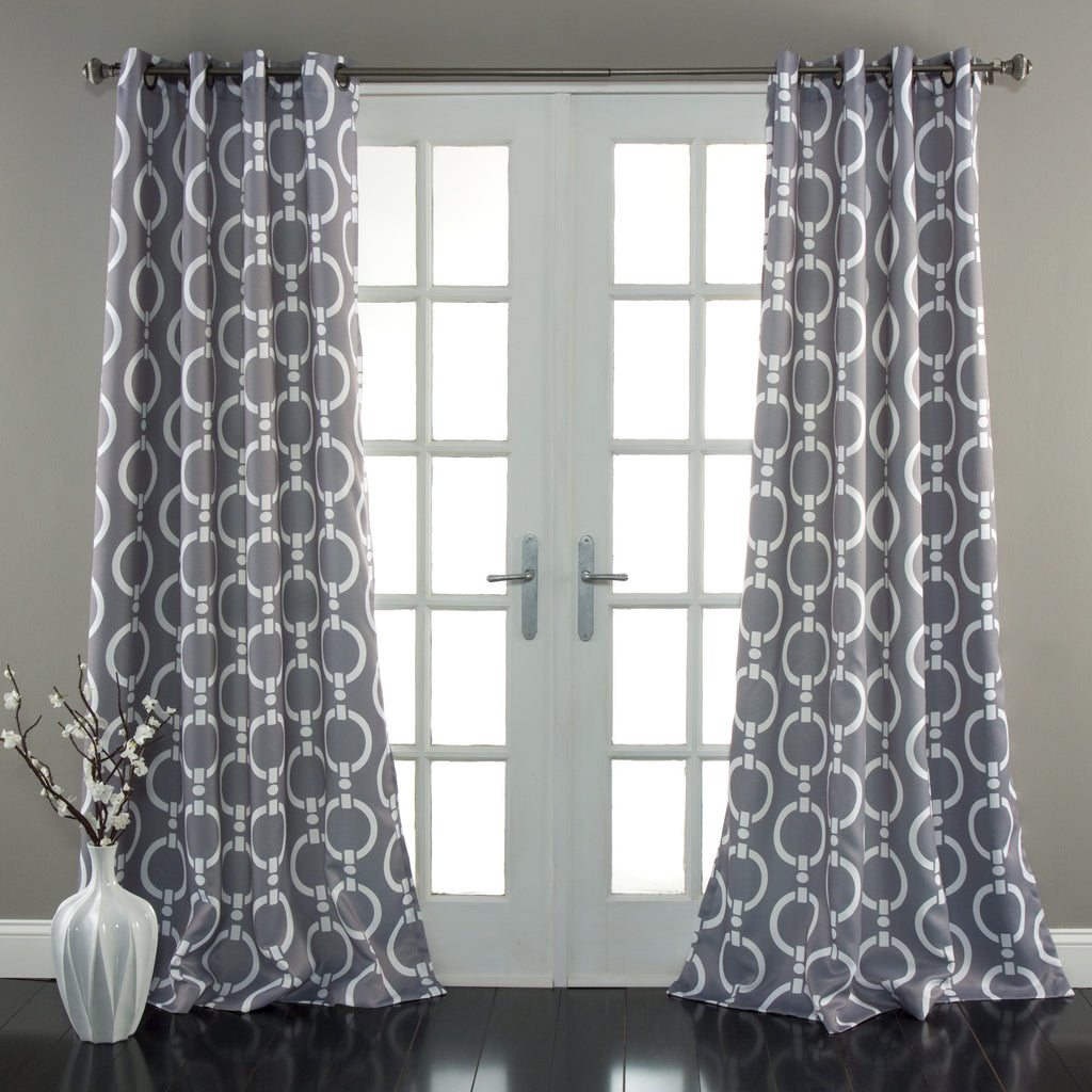 Chainlink Window Curtains